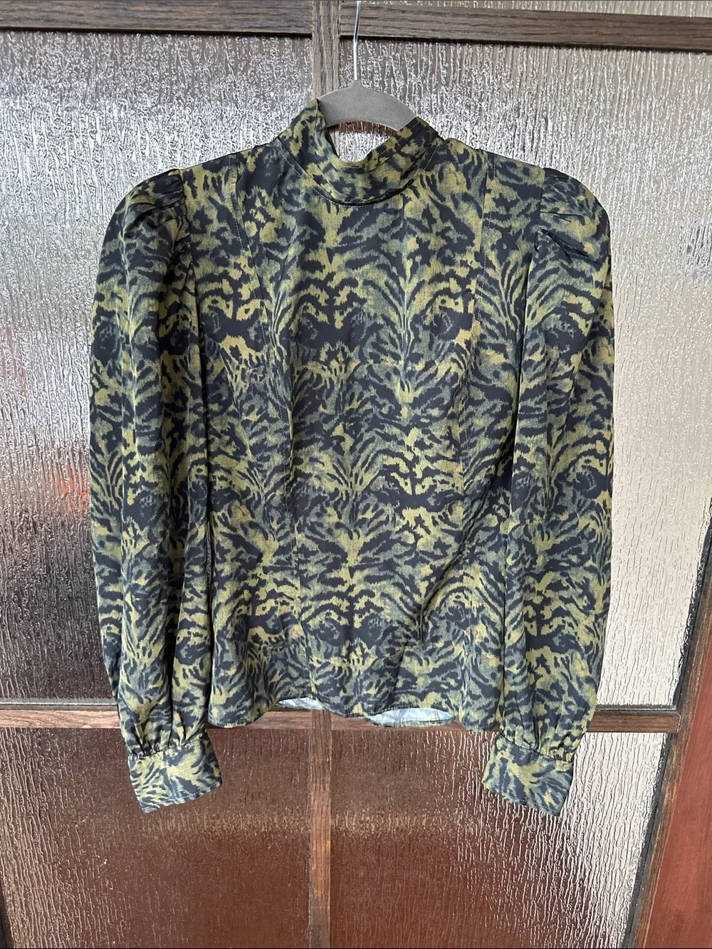 Ulla Johnson Giorgia Silk Neck Tie Blouse Size 6.
